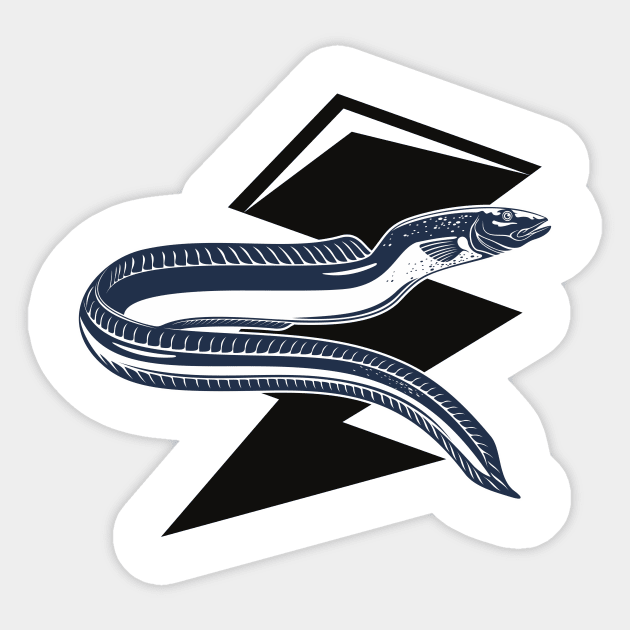 Electric Eel Sticker by SouthAmericaLive